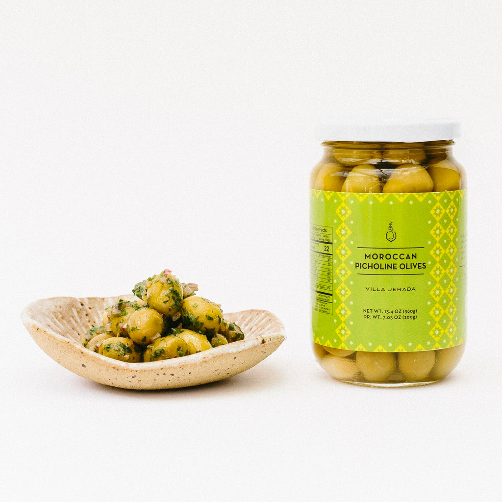 Moroccan Picholine Olives - Villa Jerada