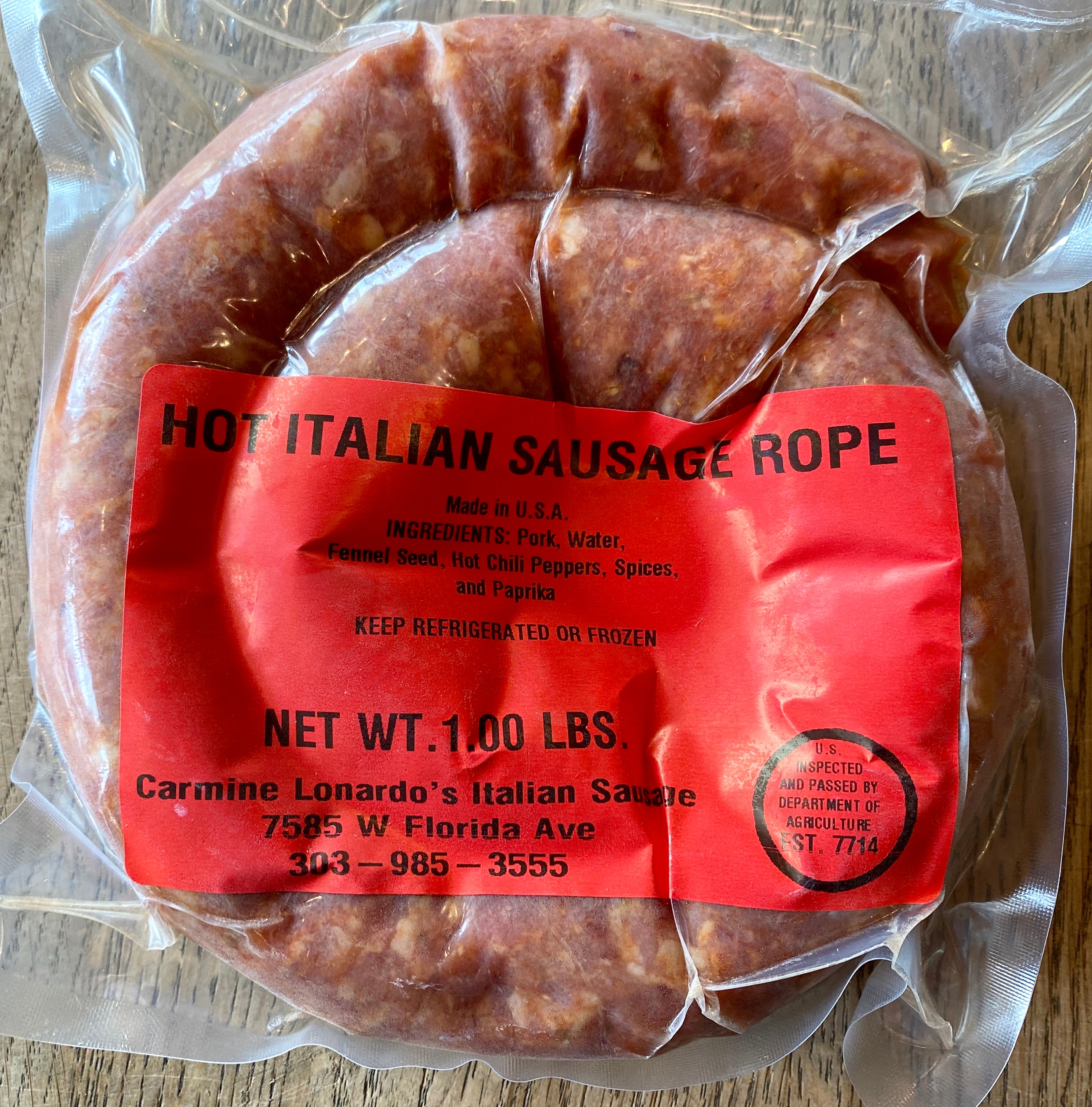 Carmine Lonardo's Italian Sausage