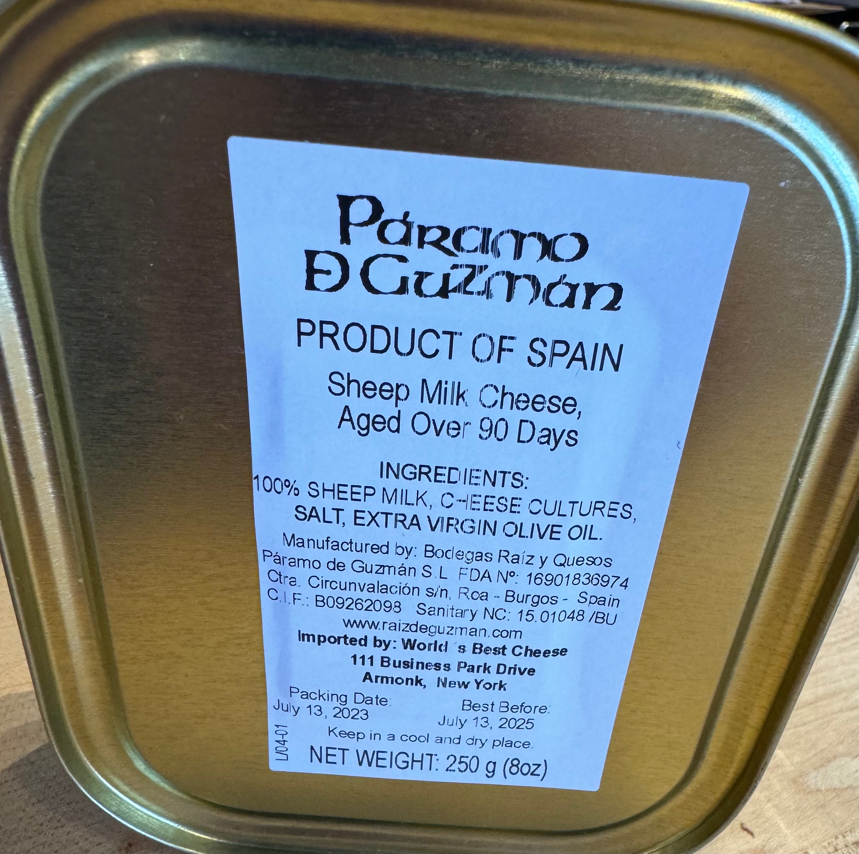 Paramo D Guzman Queso Curado
