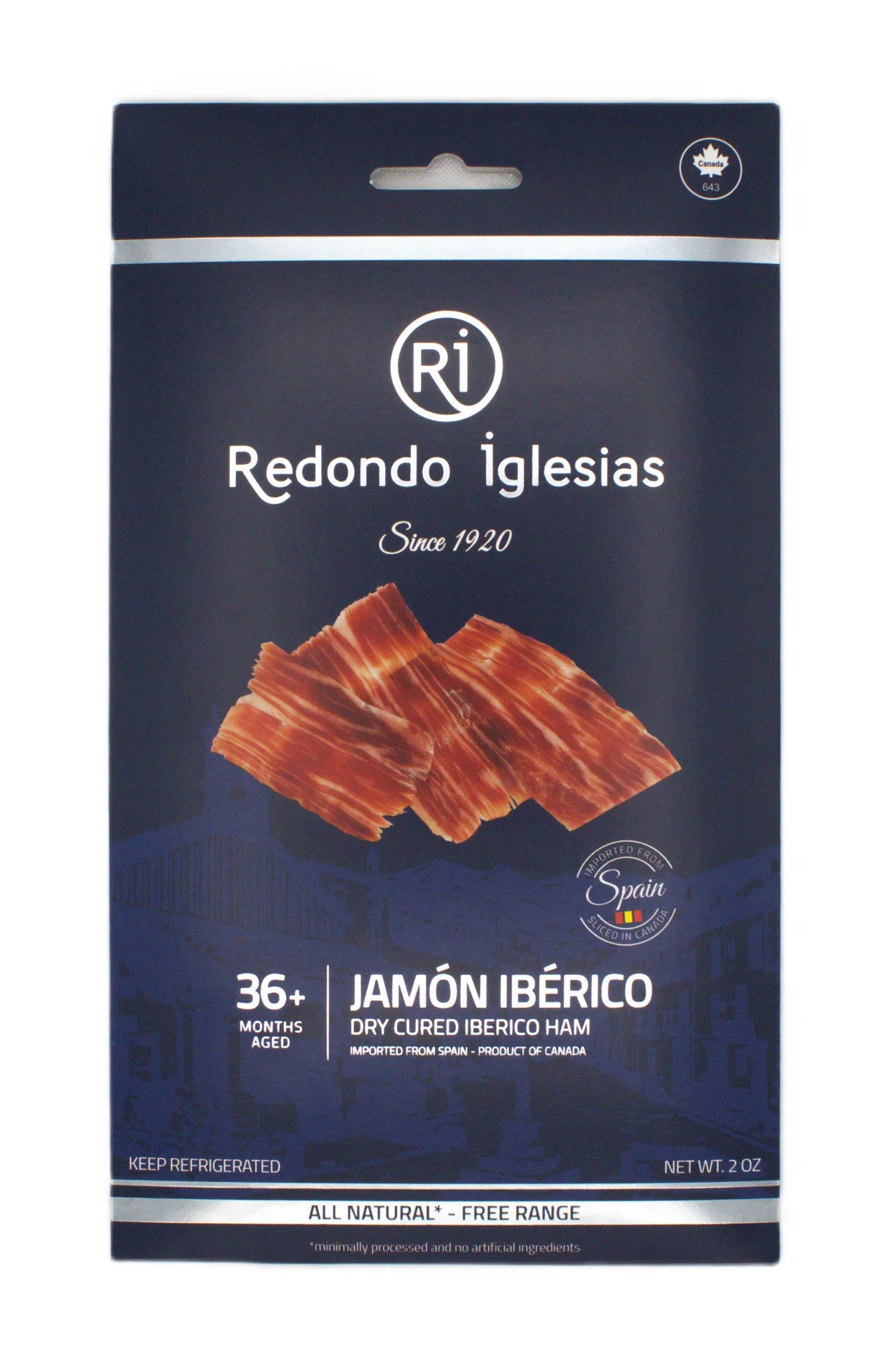 Redondo Iglesias Sliced Iberico Ham