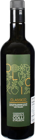 Colli Etruschi Classico Extra Virgin Olive Oil 750ml Bottle