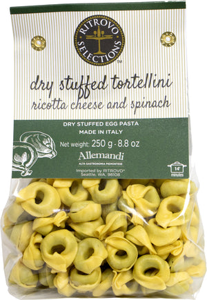 Allemandi Tortellini with Ricotta and spinach Filling