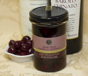 Spiritosi Amarena Cherries in Barolo Chinato - I Peccati di Ciacco