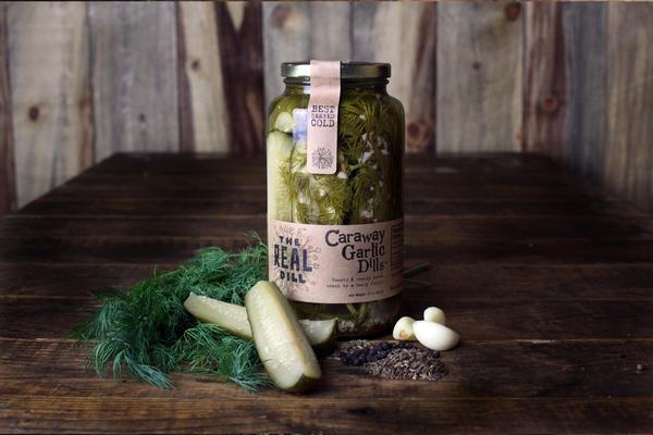 The Real Dill Caraway Garlic Dill Pickles