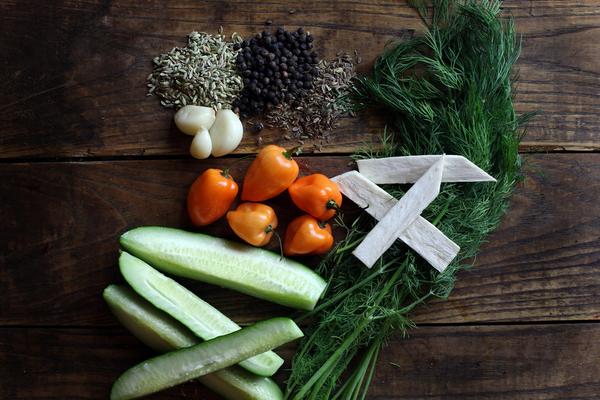 The Real Dill Habanero Horseradish Dill Pickles