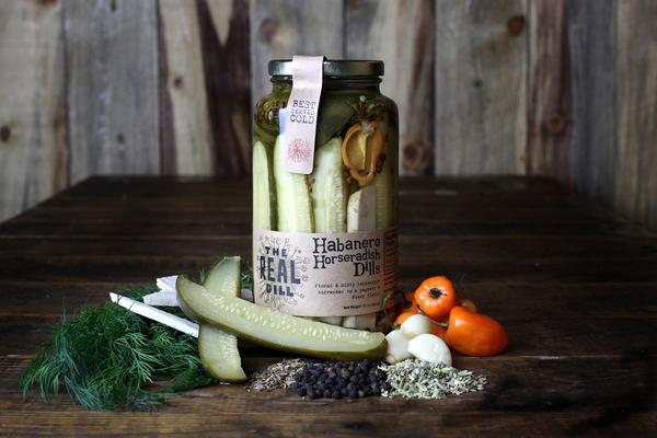 The Real Dill Habanero Horseradish Dill Pickles