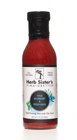 Herb Sisters Wild Blueberry and Fresh Basil Vinaigrette