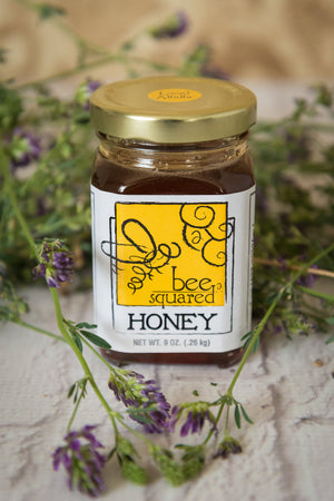 Alfalfa/Wildflower Honey 9oz - Bee Squared