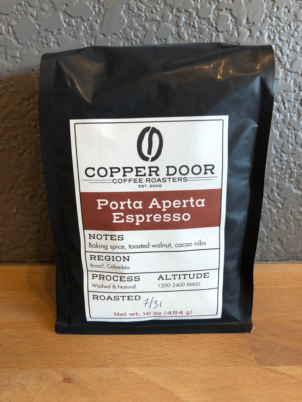 Espresso Coffee Copper Door Roasters