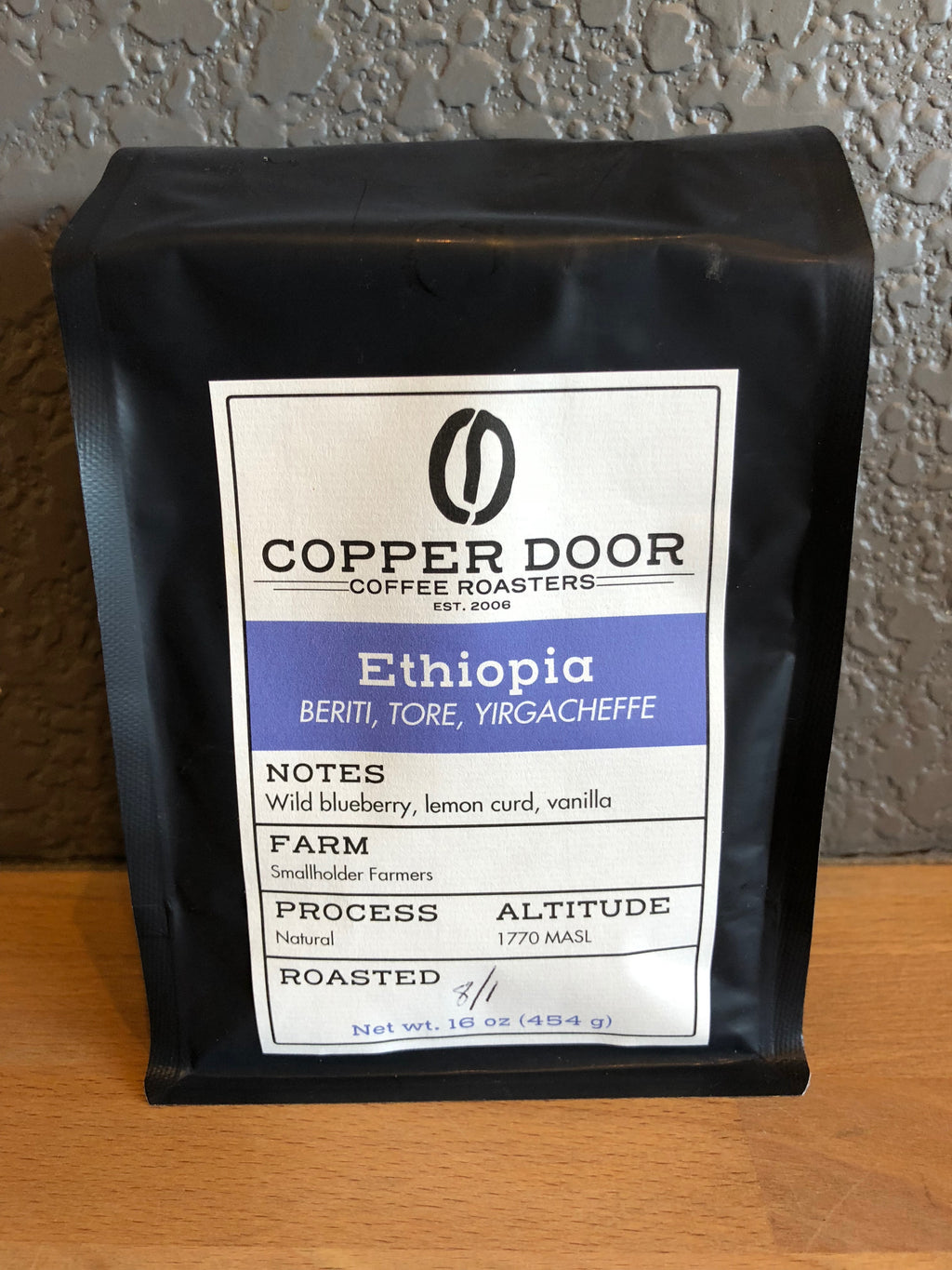 Ethiopia Yirgacheffe Coffee Copper Door Roasters