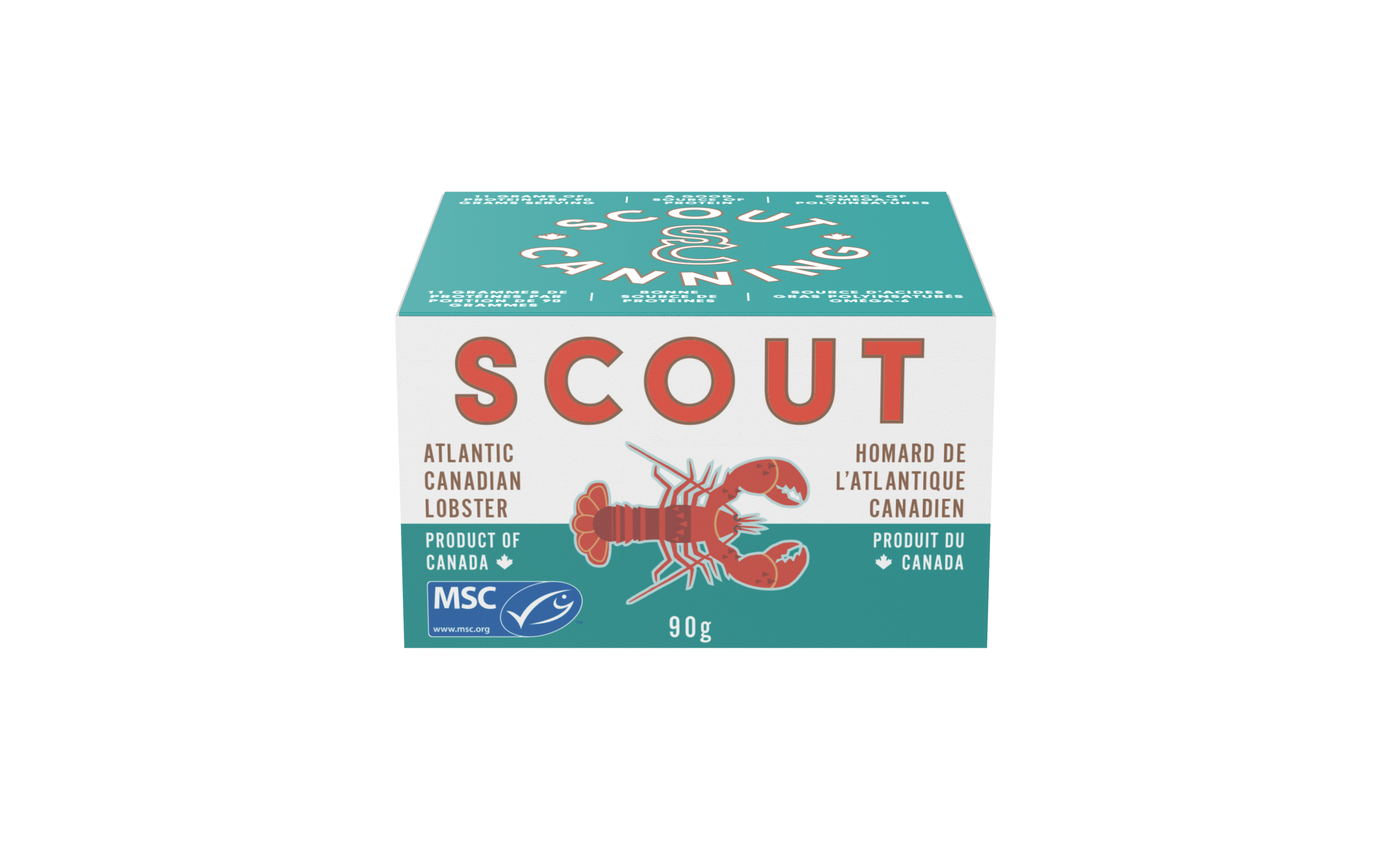 Scout Canning Co Atlantic Canadian Lobster