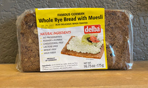 Whole Rye Bread with Muesli - Delba